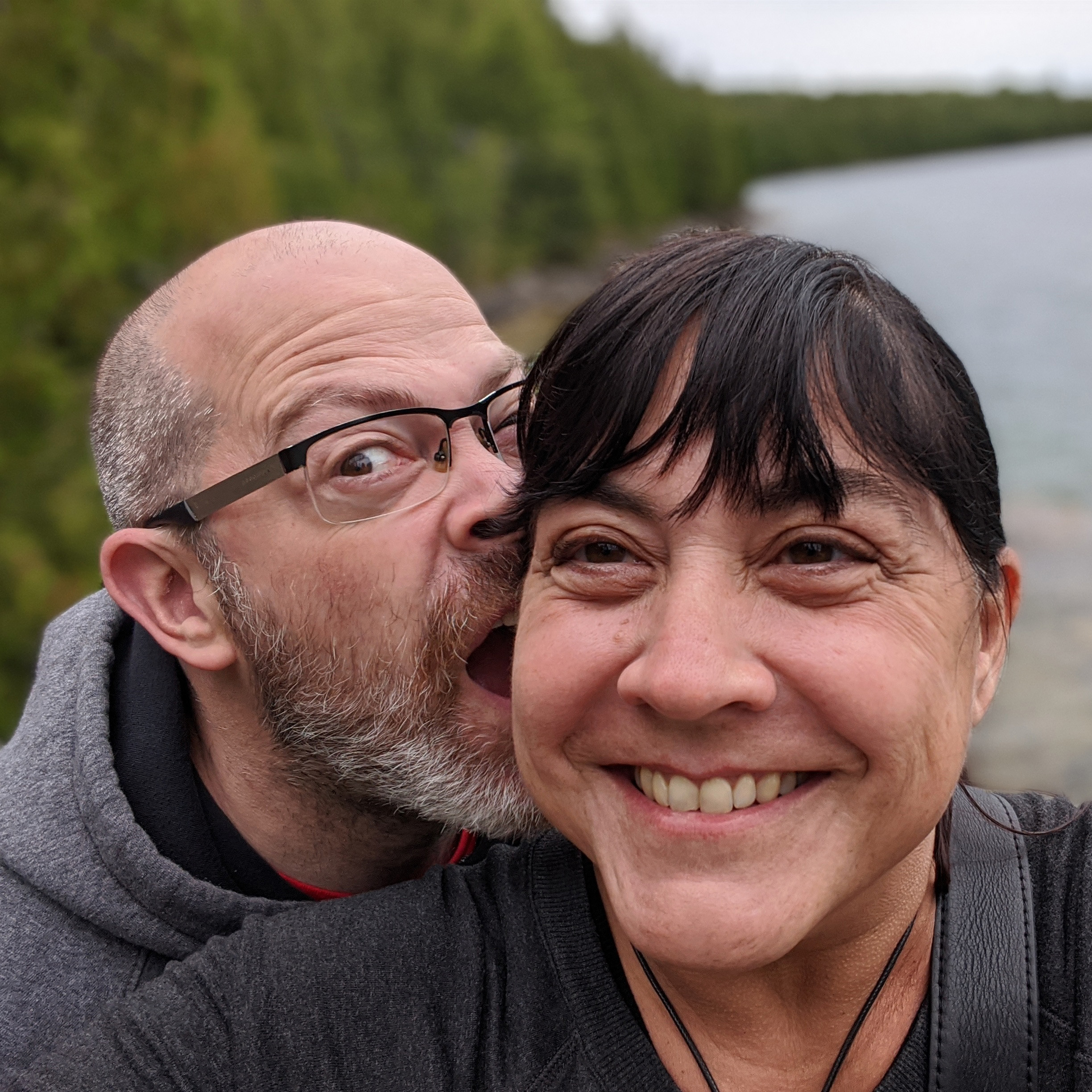 Me and Rita, Tobermory, Ontario 2020